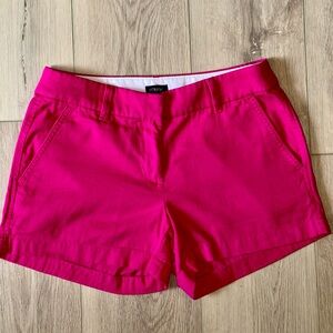 J. Crew Vibrant Pink Women's Shorts